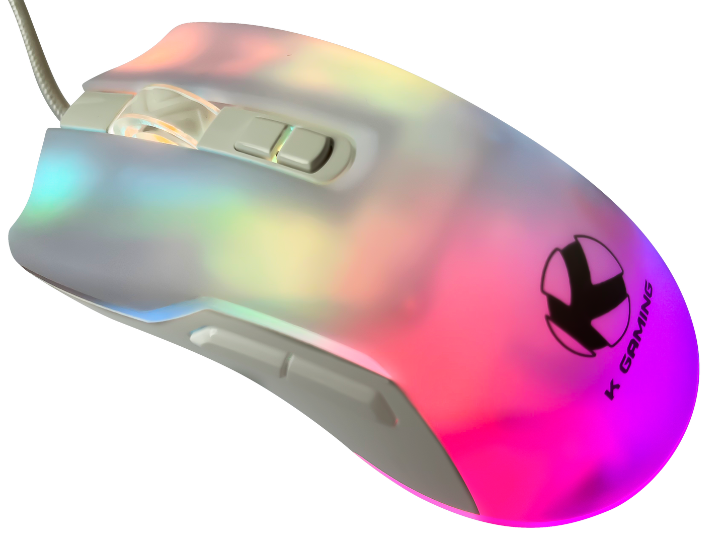KGAMING (K18) 8K Tri-Mode Wireless Gaming Mouse Black