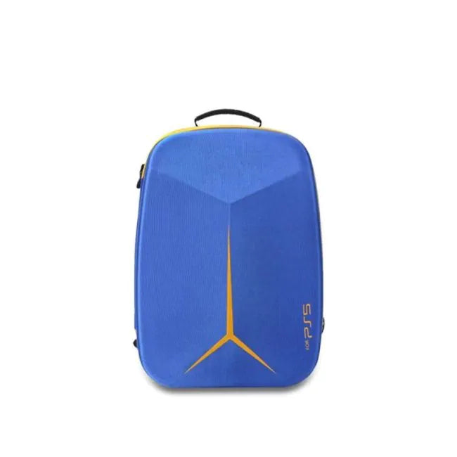 KGaming PS5 Slim Travel Bag Hard Shell Backpack - Blue