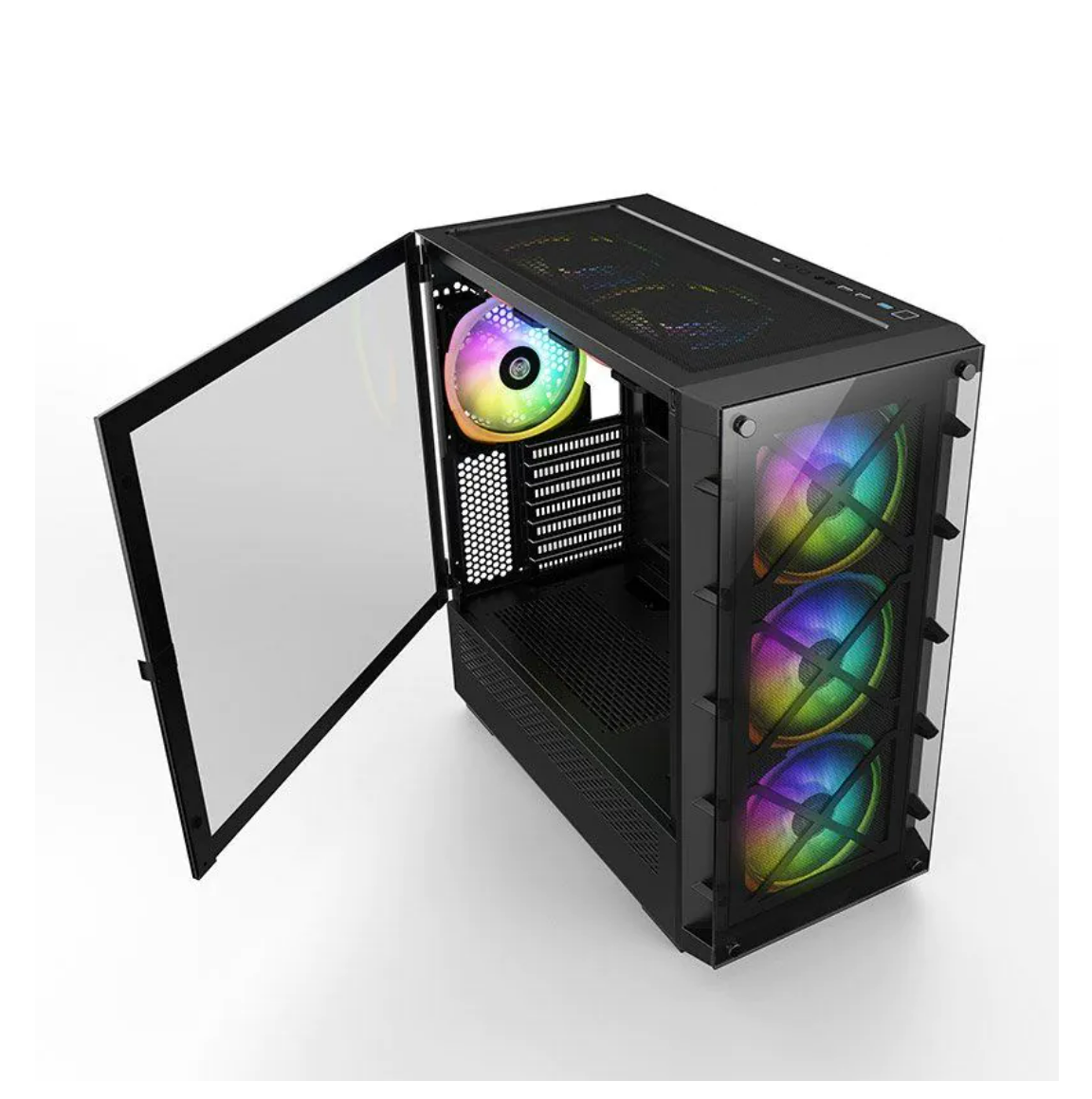 KGAMING PC CASE BLACK C810 BLACK (C810 BLACK)
