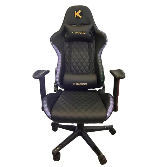 KGAMING GAMING CHAIR W-G233 BLACK RGB