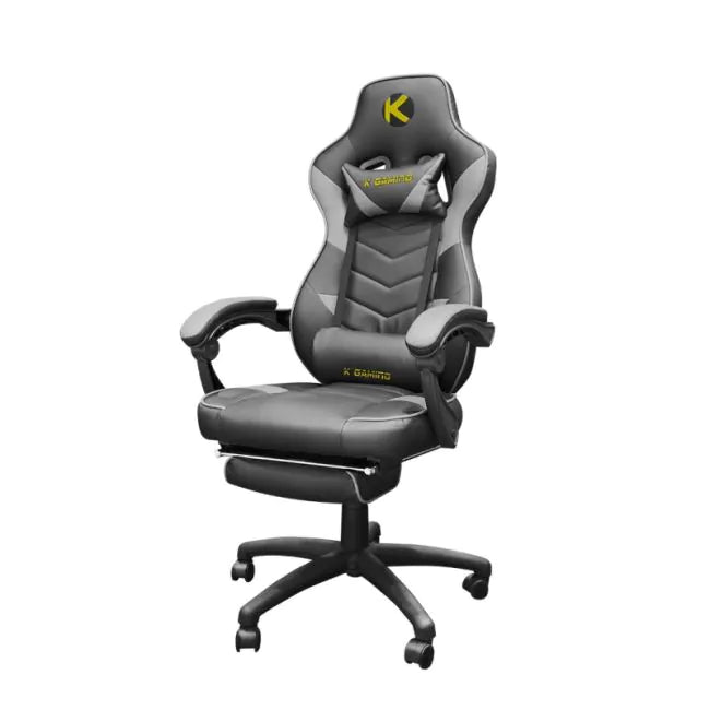 KGaming WTS227 Gaming Chair - Black & Grey