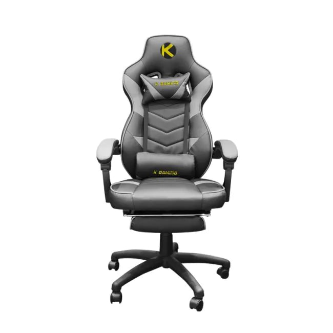 KGaming WTS227 Gaming Chair - Black & Grey
