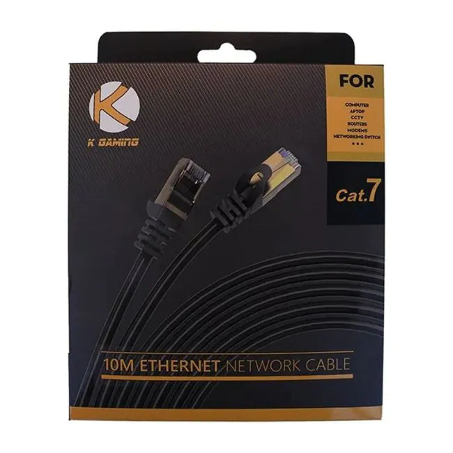 K Gaming CAT-7 Ethernet Cable - 10M