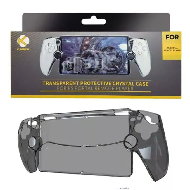 KGAMING PS PORTAL CRYSTAL CASE BLACK (HS-P5S005D)