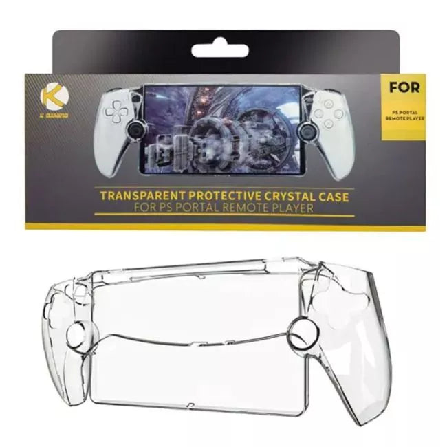 K Gaming PlayStation Portal Crystal Clear Case
