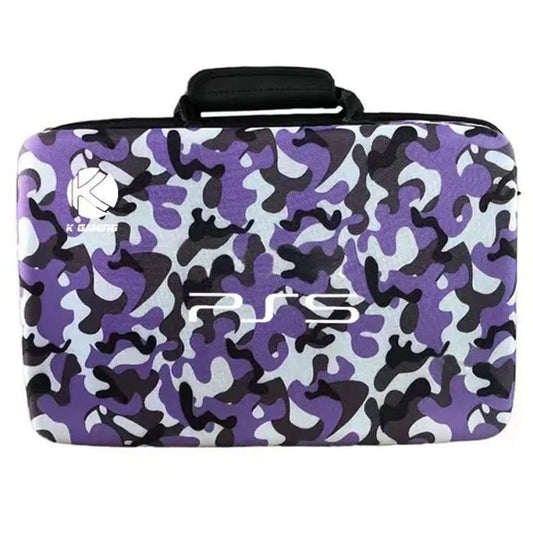 KGAMING PS5 HARD BAG CAMO PURPLE
