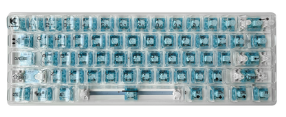 KGAMING (BKB610W-JB) Echo Forge Tri-Model Gaming Keyboard JELLY BLUE