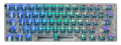 KGAMING (BKB610W-JB) Echo Forge Tri-Model Gaming Keyboard JELLY BLUE