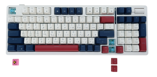 KGAMING (KMP03-R) 3 in 1 Combo Pack (Mouse,Mousepad,Keyboard Red Switch)