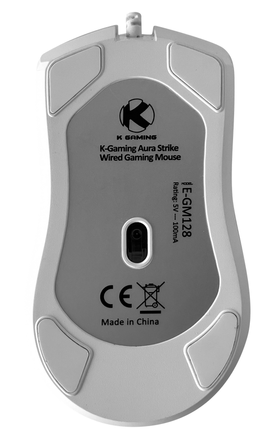 KGAMING (E-GM128) AURA STRIKE RGB Wired Gaming Mouse