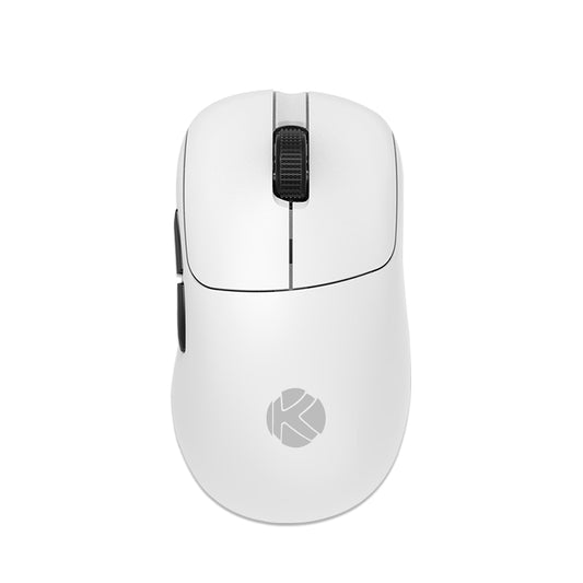 KGAMING (K18) 8K Tri-Mode Wireless Gaming Mouse White