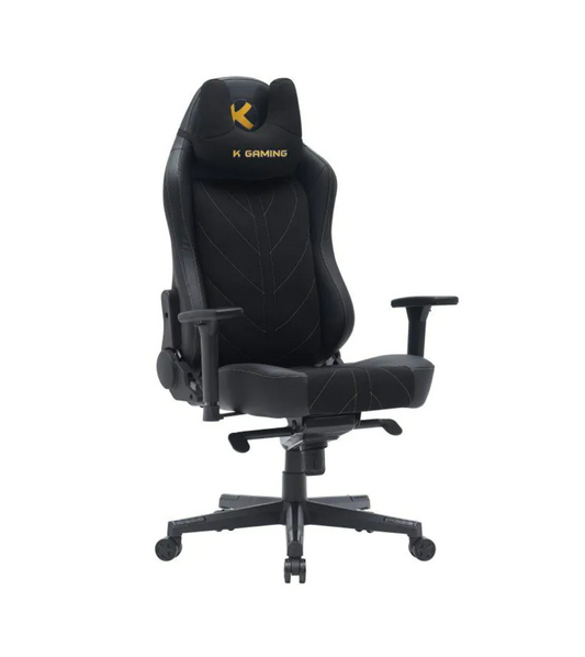 KGAMING COMFY GAMER CHAIR BLACK (KW-6204)