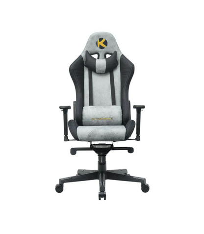 KGAMING SHIELD GAMER CHAIR GREY with BLACK (KW-G6163-1)