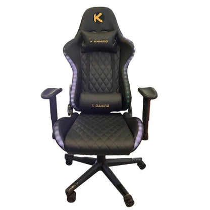 KGAMING GAMING CHAIR W-G233 BLACK RGB