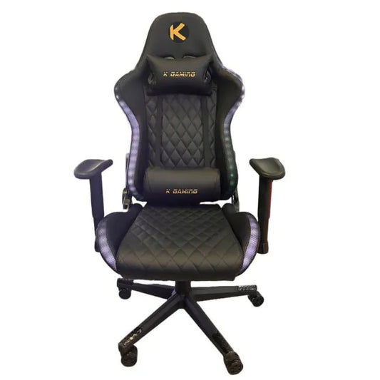 KGAMING GAMING CHAIR W-G233 BLACK RGB