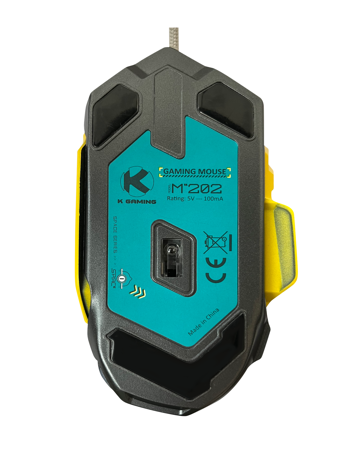 KGAMING (M202) SPACE STAR RGB Wired Gaming Mouse
