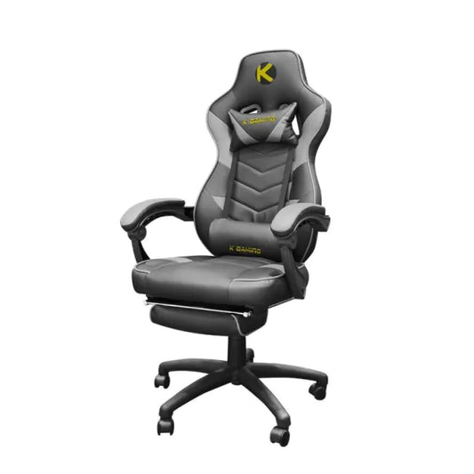 KGaming WTS227 Gaming Chair - Black & Grey