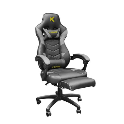 KGaming WTS227 Gaming Chair - Black & Grey