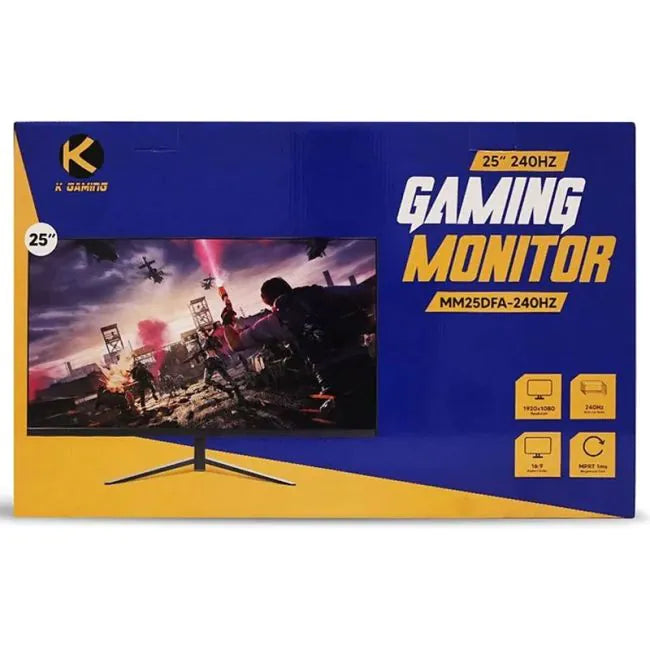 K Gaming MM25DFA 25-Inch FHD 240Hz 1ms Gaming Monitor