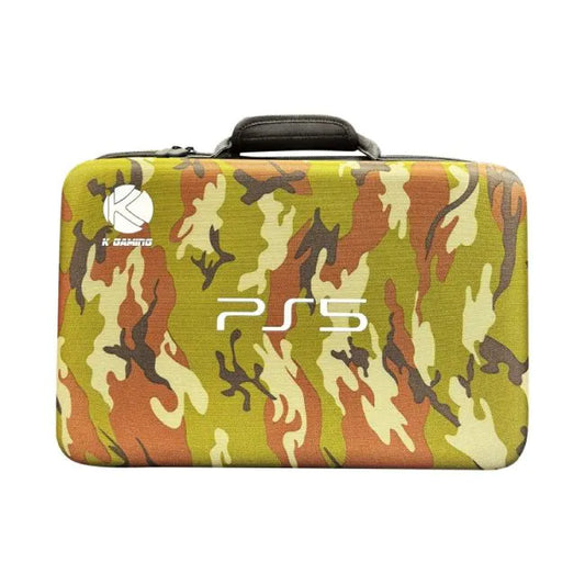 KGaming PS5 Hard Bag - Camo Green