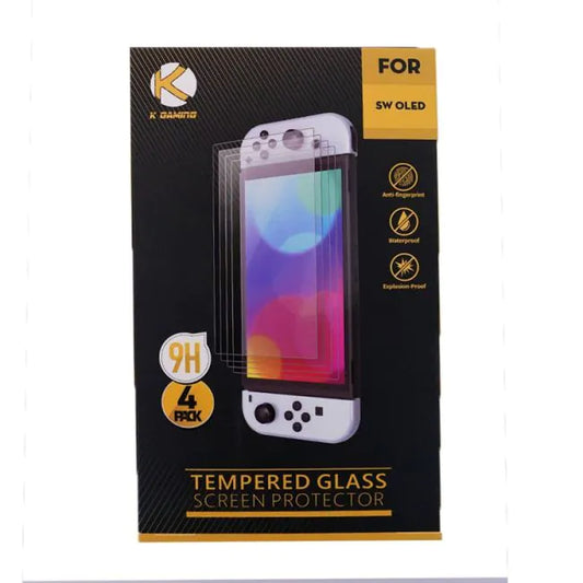 K Gaming Switch OLED Tempered Glass Screen Protector