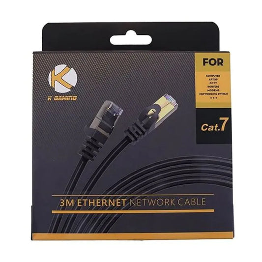 K Gaming CAT-7 Ethernet Cable - 3M