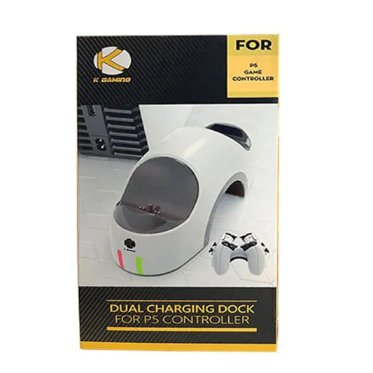 K Gaming Dual Charging Dock for PS5 Controller