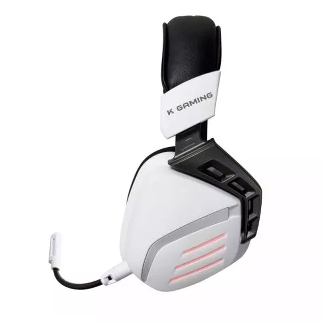 K Gaming K20 Tri-Mode Connectivity Wireless Gaming Headset - Black & White