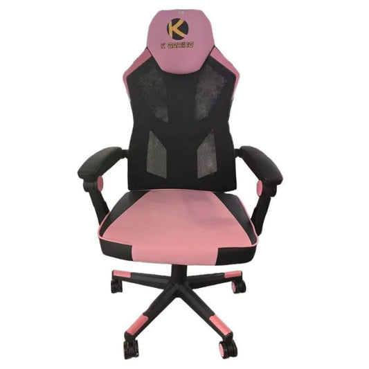 K Gaming WTS21-38 Gaming Chair - Black/Pink