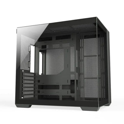 K Gaming C708 Mid Tower ARGB PC Case - Black