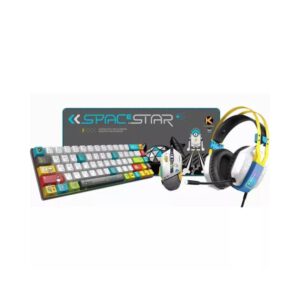 KGaming 4-in-1 Gaming Combo Pack (KMP-04) (Mouse, Mousepad, Keyboard, Headset)