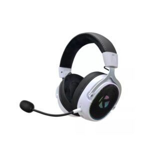 KGaming K10 Tri-Mode Connectivity Wireless Gaming Headset - Black & White